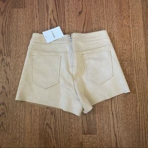 NWT Forever 21 Faux Suede Lace-Up Shorts.